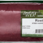 Ekologisk Rostas i grön bitpack och mönstrad etikett